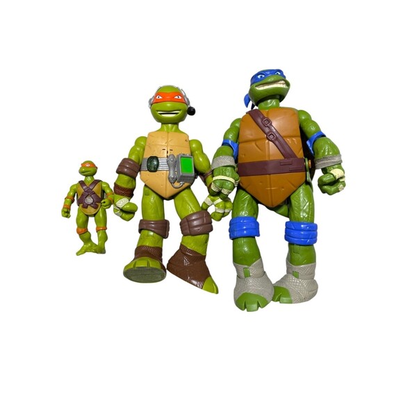 Teenage Mutant Ninja Turtles set of three 2015 Turtles - Picture 1 of 6